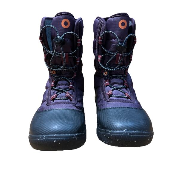 Bogs Girls' 4 Boot Skyline Snowcata Winter Round Toe Insulated Waterproof Snow - Picture 2 of 8
